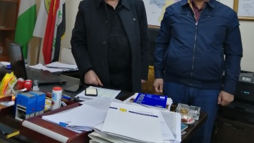 زيارة مدير المنظمة لمكتب الامانة العامة لشؤون المنظمات في المنطقة الشمالية